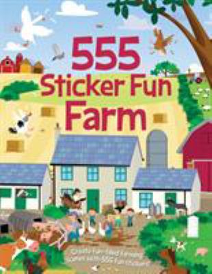 555 Sticker Fun Farm 178700970X Book Cover