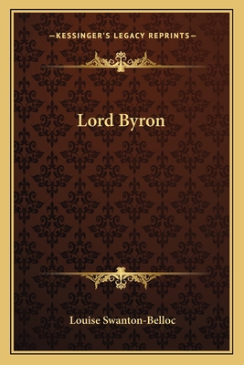 Lord Byron 1163626074 Book Cover