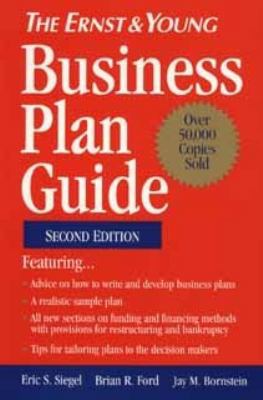 The Ernst & Young Business Plan Guide 0471578266 Book Cover