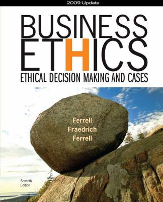 Business Ethics 2009 Update: Ethical Decision M... 1439042810 Book Cover