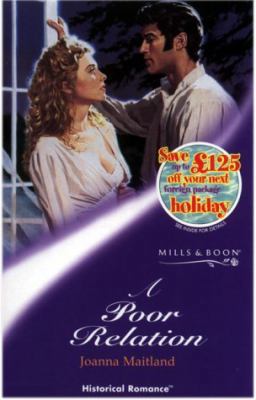 A Poor Relation (Historical Romance: Regency) 0263827461 Book Cover