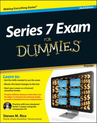 Series 7 Exam For Dummies 1118117573 Book Cover