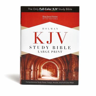 Study Bible-KJV-Large Print [Large Print] 1433607441 Book Cover
