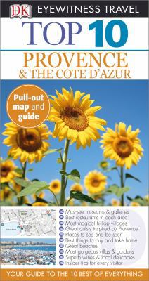 Top 10 Provence & Cote D'Azur [With Map] 1465410066 Book Cover