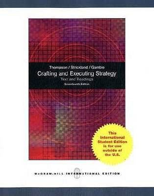 Crafting and Executing Strategy: Text and Readi... 0070183392 Book Cover