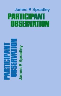 Participant Observation 0030445019 Book Cover