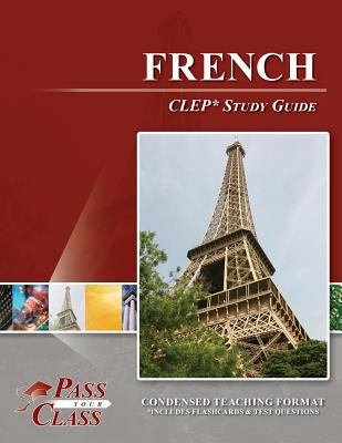 French CLEP Test Study Guide 1614335680 Book Cover