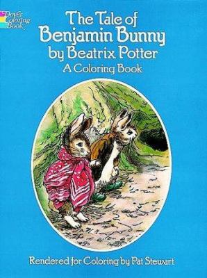 The Tale of Benjamin Bunny: A Coloring Book 0486241149 Book Cover