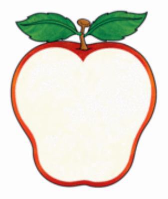 Scholastic TF8177 Note Pads, Welcome Apple! 0545041236 Book Cover