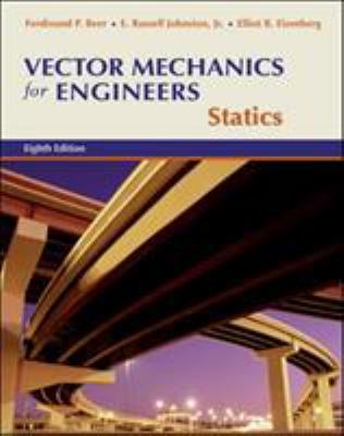 Vector Mechanics for Engineers: Statics [With C... 0073212199 Book Cover