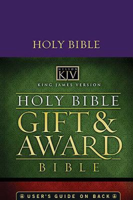 Gift and Award Bible-KJV 0785256245 Book Cover