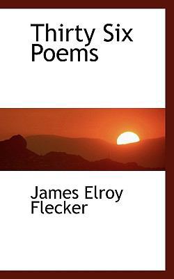 Thirty Six Poems 1117384373 Book Cover