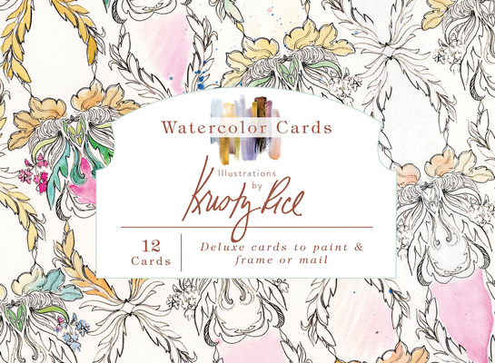 Watercolor Cards: Illustrations by Kristy Rice 0764357662 Book Cover