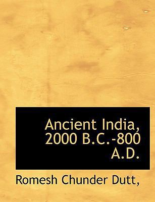 Ancient India, 2000 B.C.-800 A.D. [Large Print] 1116776057 Book Cover