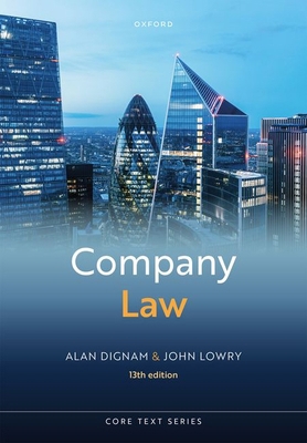 Company Law 0198903847 Book Cover