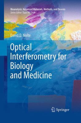 Optical Interferometry for Biology and Medicine 1493951319 Book Cover