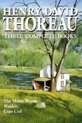 Henry David Thoreau: Three Complete Novels 0517093510 Book Cover