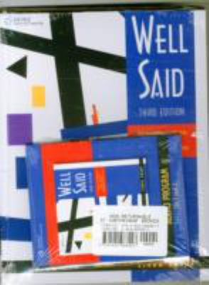 Well Said: Pronunciation for Clear Communication 142408802X Book Cover