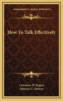 How to Talk Effectively 1164489712 Book Cover