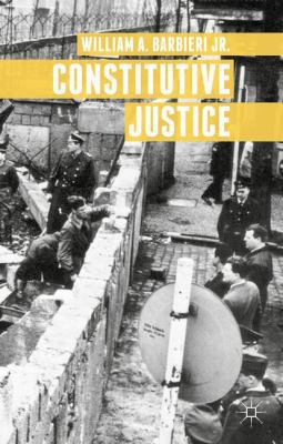 Constitutive Justice 1137263245 Book Cover