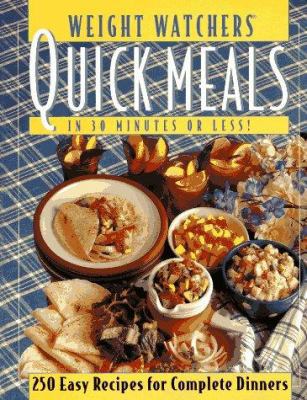 Weight Watchers Quick Meals (WEIGHT WATCHER'S L... 0028603516 Book Cover