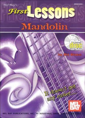 Mel Bay First Lessons Mandolin 0786662530 Book Cover