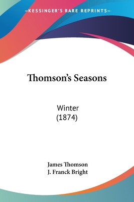 Thomson's Seasons: Winter (1874) 1104413604 Book Cover