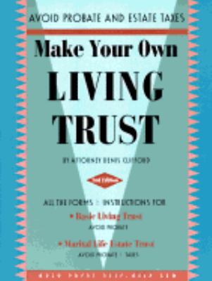 Make Your Own Living Trust 0873373057 Book Cover