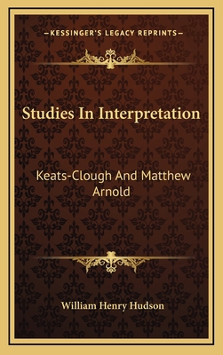 Studies in Interpretation: Keats-Clough and Mat... 1163397970 Book Cover