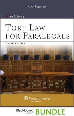 Tort Law for Paralegals [With Blackboard Studen... 0735586535 Book Cover