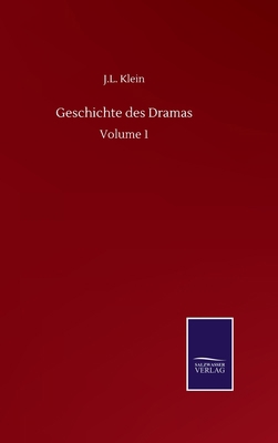 Geschichte des Dramas: Volume 1 [German] 3752518332 Book Cover