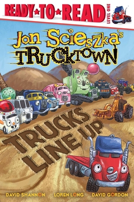 Trucks Line Up: Ready-To-Read Level 1 B00CC725XO Book Cover