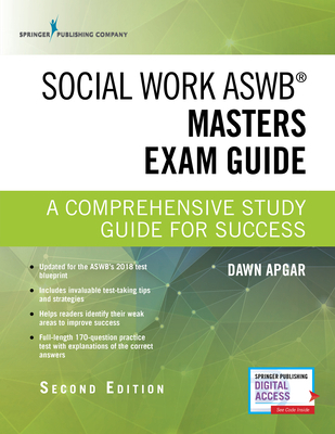 Social Work Aswb Masters Exam Guide: A Comprehe... 0826147119 Book Cover