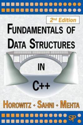 Fundamentals of Data Structures in C++ 0929306376 Book Cover