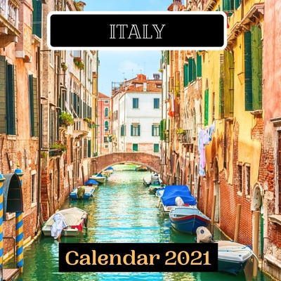 Paperback Italy Calendar 2021 Book