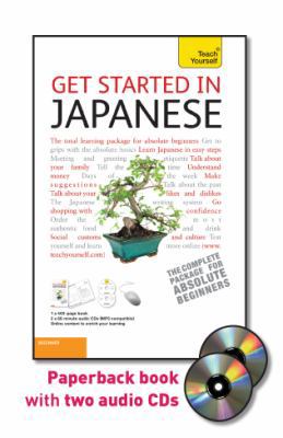 Get Started in Japanese with Two Audio CDs: A T... 0071749780 Book Cover
