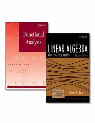 Linear Algebra and Its Applications, 2e + Funct... 0470555548 Book Cover