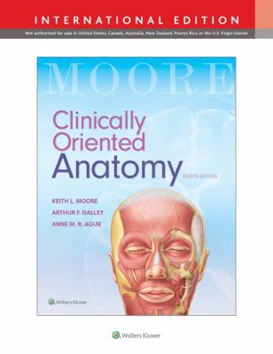 Clinically Oriented Anatomy 1496354044 Book Cover