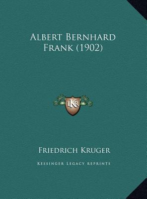 Albert Bernhard Frank (1902) [German] 1169515487 Book Cover