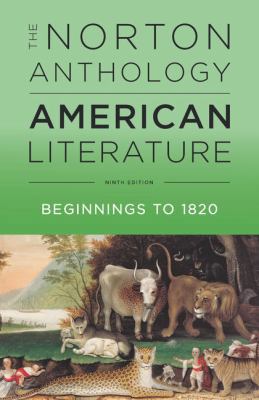 The Norton Anthology of American Literature 039393571X Book Cover