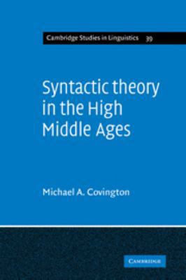 Syntactic Theory in the High Middle Ages: Modis... 0511735596 Book Cover