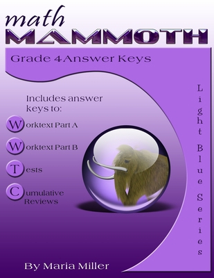 Math Mammoth Grade 4 Answer Keys 1726224546 Book Cover