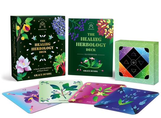 Mystic Mondays: The Healing Herbology Deck: A D... B0DFW3W976 Book Cover