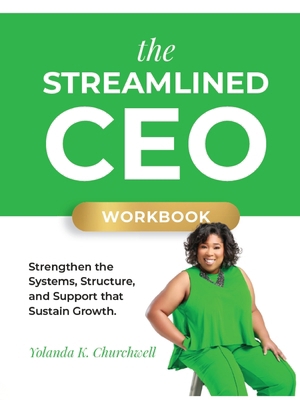 The Streamlined CEO Workbook B0HJNZJ71G Book Cover