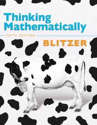 Thinking Mathematically 0321645855 Book Cover