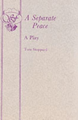 A Separate Peace - A Play 0573122547 Book Cover