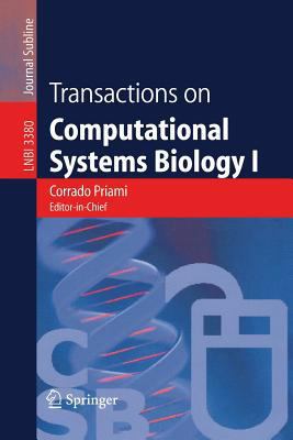 Transactions on Computational Systems Biology I 3540254226 Book Cover