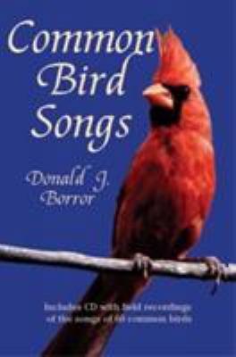 Common Bird Songs [With CD] 0486996093 Book Cover