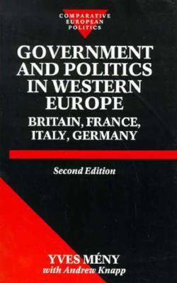 Government and Politics in Western Europe: Brit... 0198278861 Book Cover