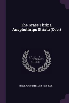 The Grass Thrips, Anaphothrips Striata (Osb.) 1379050472 Book Cover